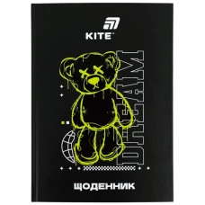 Щоденник шкільний, тверда обкл, Dream K26-283-6 Kite