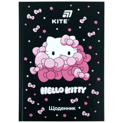 Щоденник шкільний, тверда обкл, Hello Kitty HK26-262-1 Kite