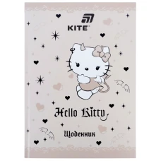 Щоденник шкільний, тверда обкл, Hello Kitty HK26-262-2 Kite