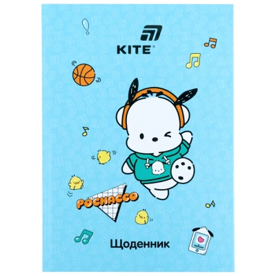 Щоденник шкільний, тверда обкл, Pochacco PC26-262 Kite