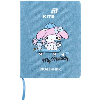 Щоденник шкільний, тверда обкл. PU, My Melody HK26-264-3 Kite