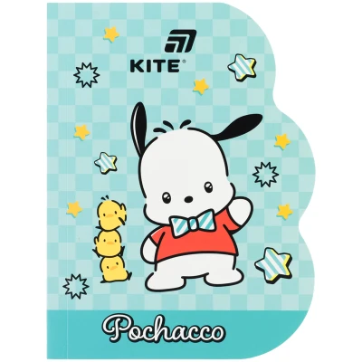 Блокнот вирубка, клей, 60арк., А6 Pochacco PC26-223 Kite