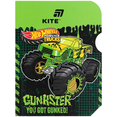 Блокнот вирубка, клей, 60арк., А6 Hot Wheels HW26-223 Kite