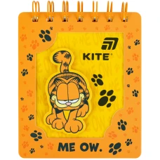 Блокнот вирубка, спіраль., 80 арк, кліт, Garfield GF26-276 Kite