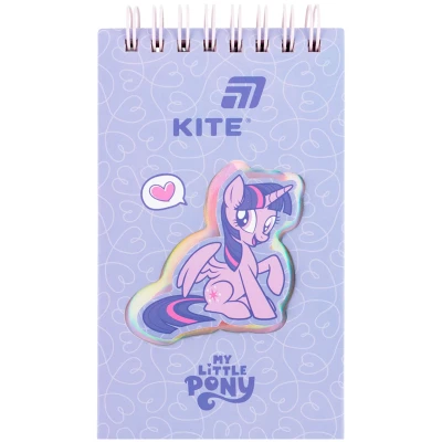 Блокнот вирубка, спіраль., 80 арк, лінія, My Little Pony LP26-279 Kite