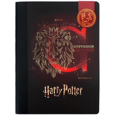 Блокнот з магнітною закладкою, А5, 60 арк., кліт., Harry Potter HP26-192 Kite