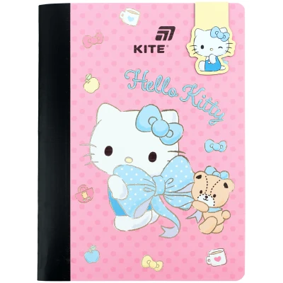 Блокнот з магнітною закладкою, А5, 60 арк., кліт., Hello Kitty HK26-192-1 Kite