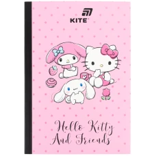 Блокнот м'яка обкл. А5, 40 арк., клітинка, Hello Kitty HK26-091-2 Kite