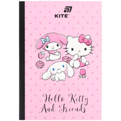 Блокнот м'яка обкл. А5, 40 арк., клітинка, Hello Kitty HK26-091-2 Kite