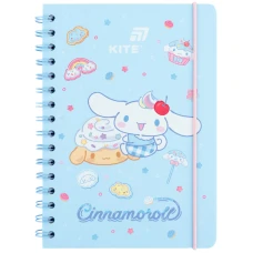 Блокнот на спіралі А5, 80 арк., кліт., Cinnamoroll CR26-190 Kite