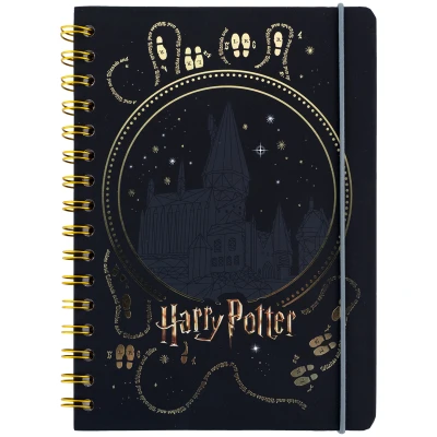 Блокнот на спіралі А5, 80 арк., кліт., Harry Potter HP26-190 Kite