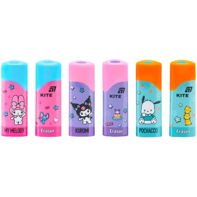 Гумка кольорова Hello Kitty and Friends, асорті, HK26-1269 Kite