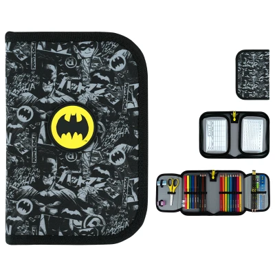 Пенал Kite 1 від., 2 відв., з наповненням DC26-622H DC Comics