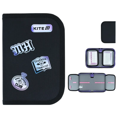 Пенал Kite 1 від., 2 відв., без наповнення MH26-622 Monster High