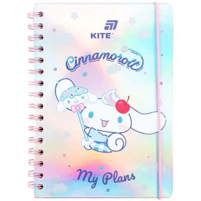 Щоденник на спіралі, тверда обкл., Cinnamoroll CR26-438 Kite