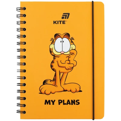 Щоденник на спіралі, тверда обкл., Garfield GF26-438 Kite