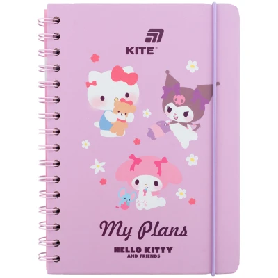 Щоденник на спіралі, тверда обкл., Hello Kitty HK26-438 Kite