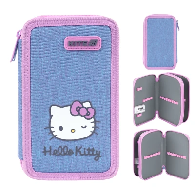 Пенал Kite 2 від., без наповнення HK26-623 Hello Kitty 