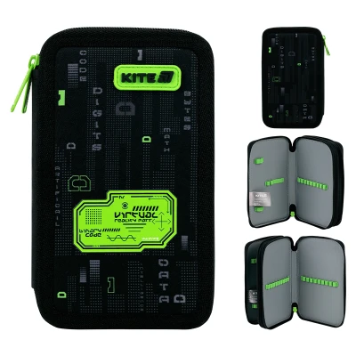 Пенал Kite 2 від., без наповнення K26-623-2 Digital
