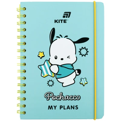 Щоденник на спіралі, тверда обкл., Pochacco PC26-438 Kite