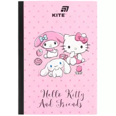 Блокнот м'яка обкл. А5, 40 арк., клітинка, Hello Kitty HK26-091-2 Kite