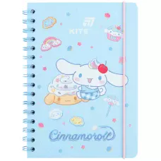 Блокнот на спіралі А5, 80 арк., кліт., Cinnamoroll CR26-190 Kite