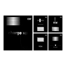 Зошит А5/48 арк лінія YES Energy level, 768907 