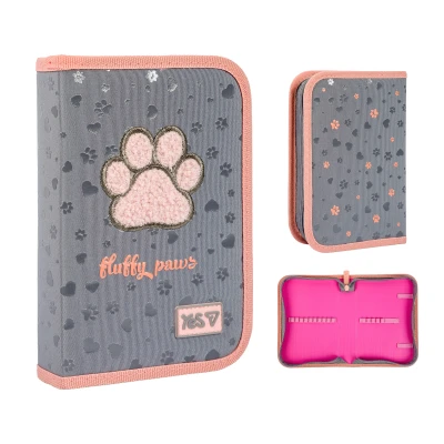 Пенал твердий YES одинарний без клапана HP-02 Cute paws 533866