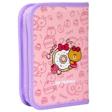 Пенал твердий YES одинарний з клапаном HP-03 Line Friends Always Together 533731