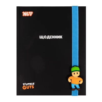 Щоденник шкільний YES Stumble Guys твердий, A5, 40 аркушів, 911714