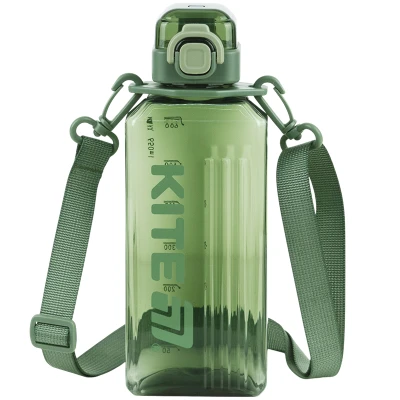 Пляшечка для води, 650 мл, зелена, K26-1275-3 Kite