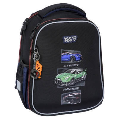 Рюкзак шкільний каркасний YES H-100S Racing Life 35х28х15см., 550220