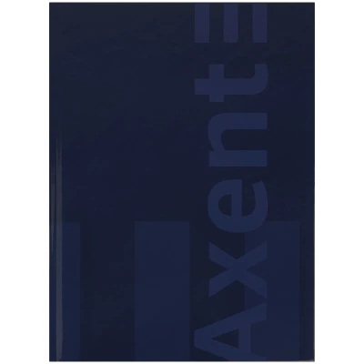 Книга записна А4-, 203*273 мм, 96 арк., кліт. One color, синя 8426-3-A
