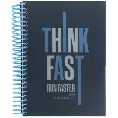 Блокнот з розділювачами, А5, 120арк, кліт, Think fast, 8405-20-A