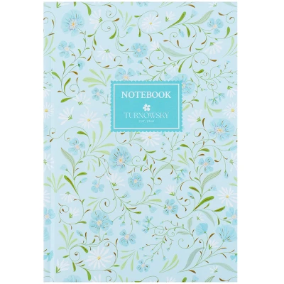 Книга записна тверда обкл. А5, 96 арк., кліт., TR, Floral 2, 8457-11-A-TR