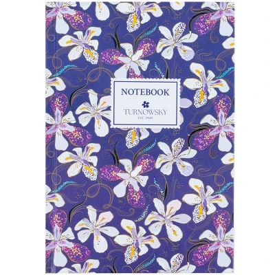 Книга записна тверда обкл. А5, 96 арк., кліт., TR, Floral 5, 8457-14-A-TR