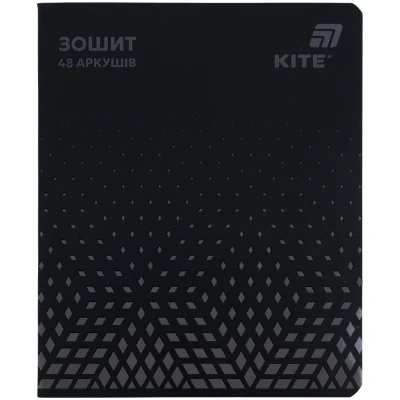 Зошит 48 арк., кліт., софт тач + УФ лак, Kite One color 5, K26-259-5 Kite
