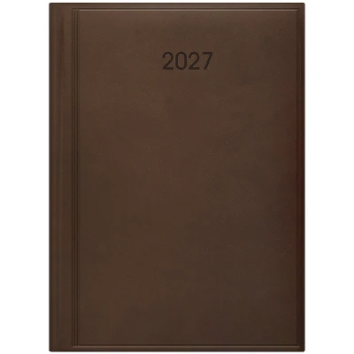 Щоденник 2027 Стандарт Torino слп/т коричневий, 73-795-38-707 Brunnen