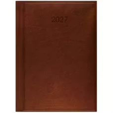 Щоденник 2027 Стандарт Torino Metallic слп/т коричневий, 73-795-38-937 Brunnen