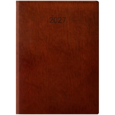 Щоденник 2027 Стандарт LaFontaine слп/т коньячний, 73-795-50-707 Brunnen
