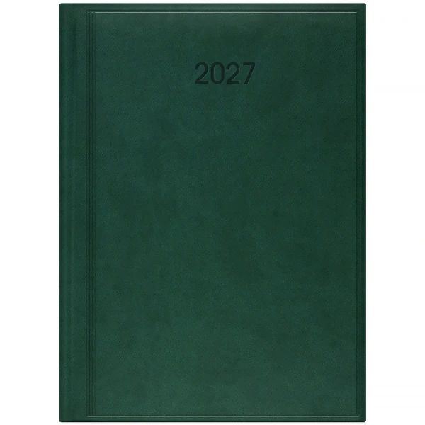 Щоденник 2027 Стандарт Torino слп/т зелений, 73-795-38-507 Brunnen