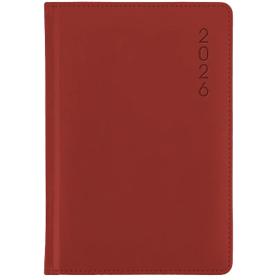 Щоденник 2027 Classic Palermo, 145*210, слп/т червоний, 8843-27-3-A