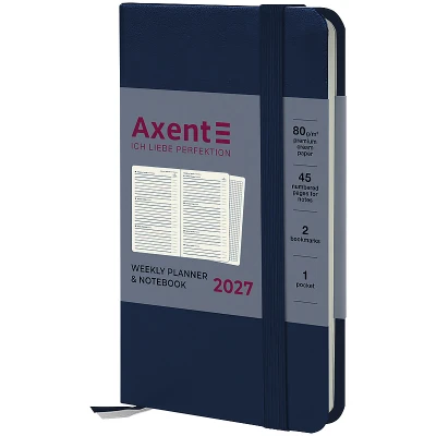 Щотижневик 2027 Pocket Strong, 90*150, синій, 8508-27-02-A