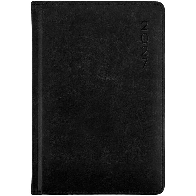 Щоденник 2027 Classic Lux, 145*210, слп/т чорний, 8844-27-1-A