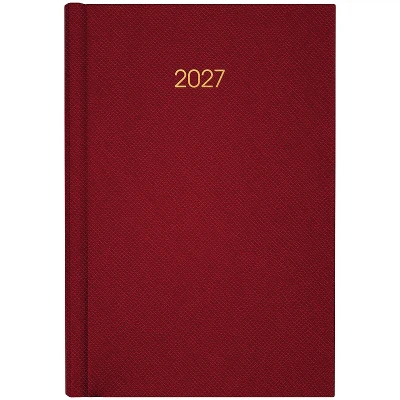 Щоденник 2027 Classic Style, 145*210, з/т бордовий, 8840-27-3-A