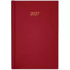 Щоденник 2027 Classic City, 145*210, з/т бордовий, 8842-27-4-A