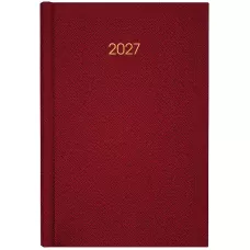 Щоденник 2027 Classic Style, 145*210, з/т бордовий, 8840-27-3-A