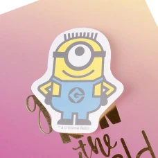 Папір з липким шаром YES фігурний "Minions", 90*106мм, 40 аркушів, 170247