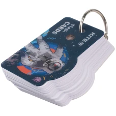 Картки для запису іноземних слів, 80 арк, Space K21-358-1 Kite