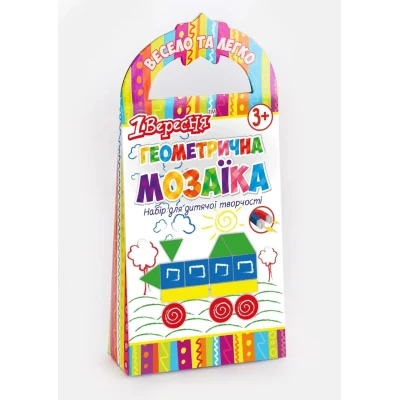 Набір геометричній мозаїки, 20 фігур на магнітній основі, 952923